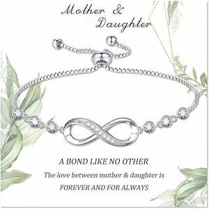 Mother Daughter Bracelets As Daughter Gift From Mom/Mom Birthday Gifts From